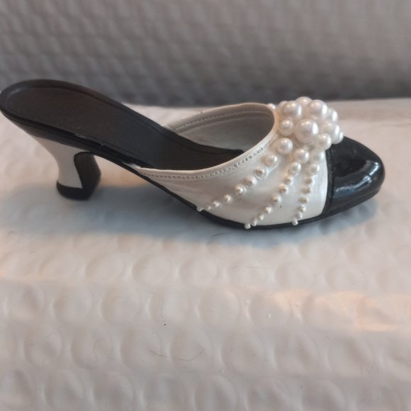 Just The Right Shoe By Raine Pearl Mule Mini Figurine 25010 - Picture 6 of 9